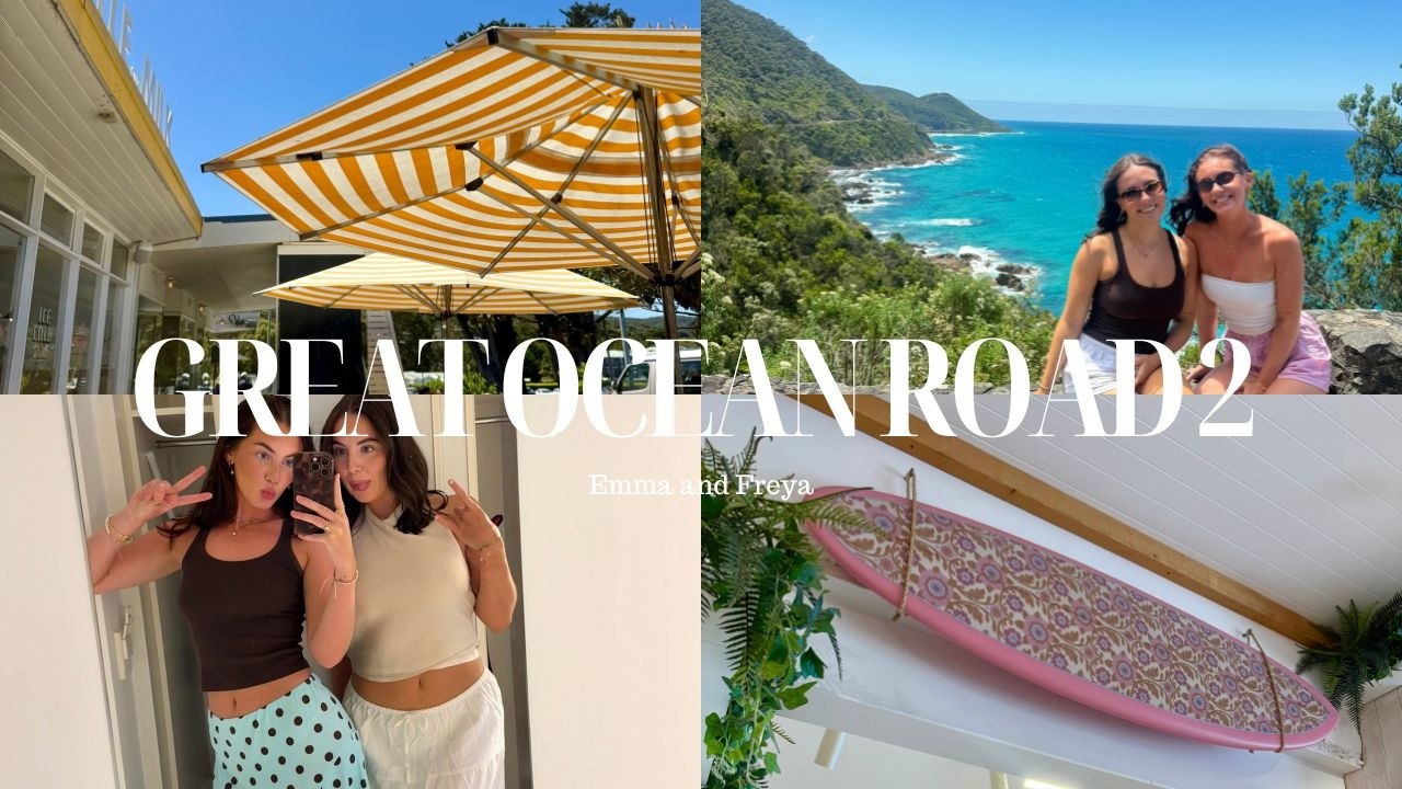 GREAT OCEAN ROAD VLOG: dinner, waterfalls & surf museum!