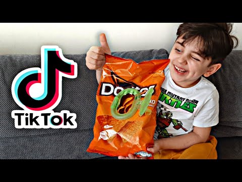 Efe doritos cipsi bayatlamasın diye muhteşem bir icat buldu. Tik tok denemeleri vol.4