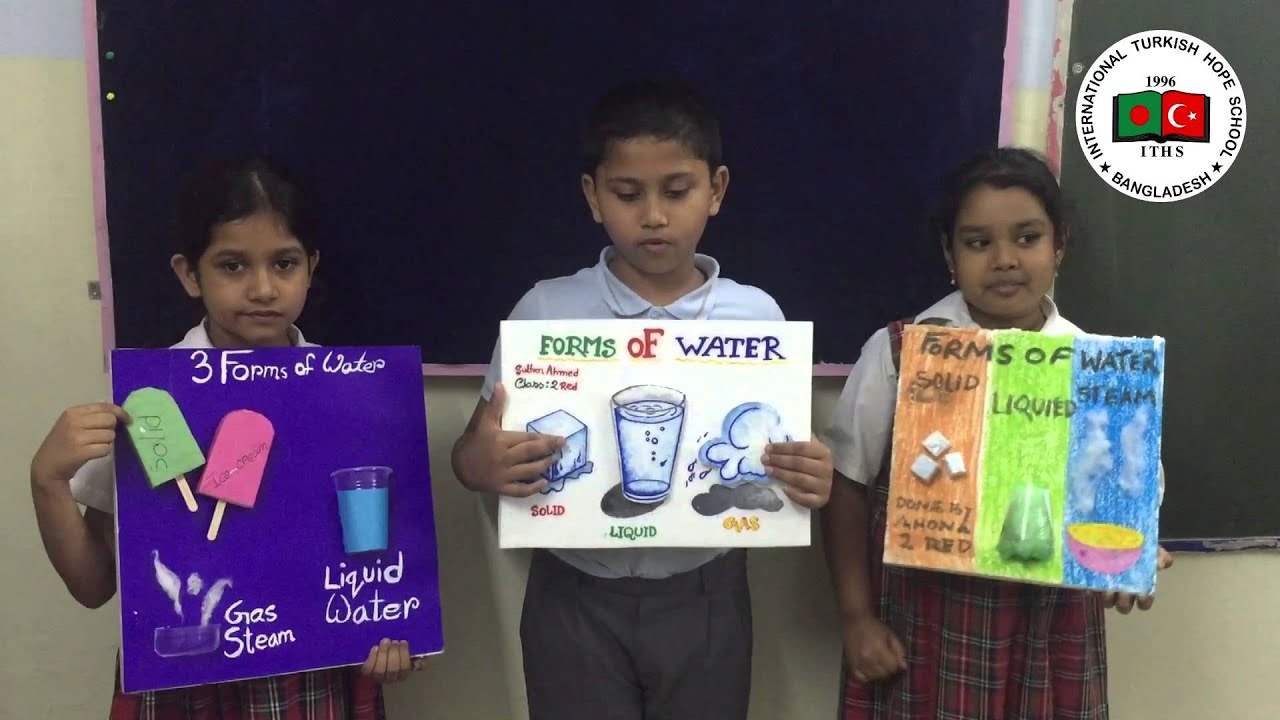 Science Fair Project – Forms of Water by International Turkish Hope School Gulshan Branch Class 2 - YouTube Science fair project – forms of water by international turkish hope school gulshan branch class 2 - youtube