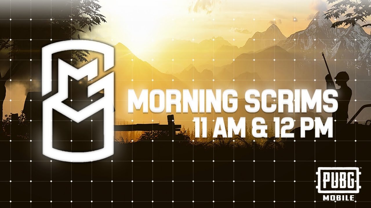 MGM MORNING SCRIMS ☺️