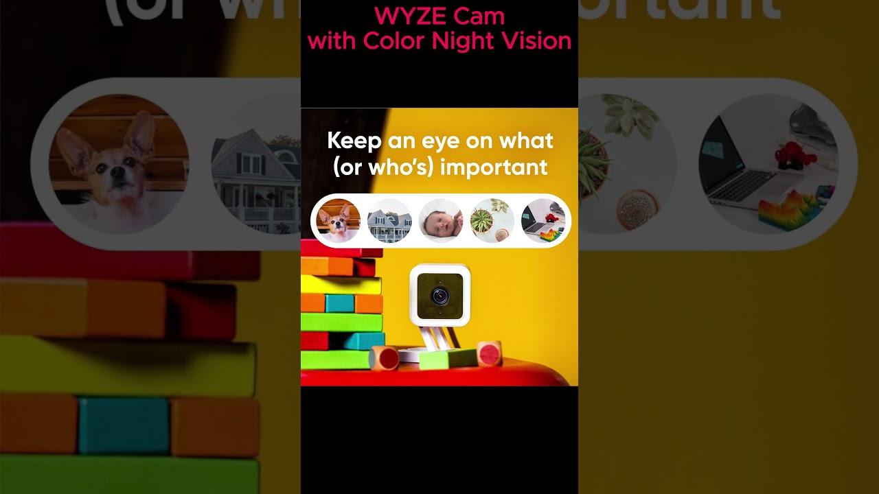 WYZE Cam v3 with Color Night Vision, Indoor/Outdoor Video Camera,Works with Alexa, Google Assistant
