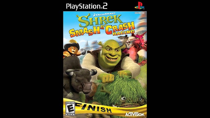 Shrek Smash n' Crash Racing Playstation 2 