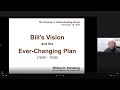 Big book history 18 bills vision and the everchanging plan