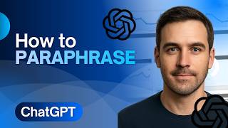 How to Paraphrase Using ChatGPT (2026) | Rewrite Text Step-by-Step Guide