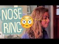 Katie Gets a Nose Ring!! *prank on mom*