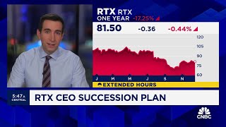 RTX COO Christopher Calio to succeed Gregory Hayes as CEO