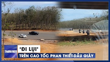 Ô tô, xe máy ‘đi lụi’ trên cao tốc Phan Thiết-Dầu Giây mùng 8 tết