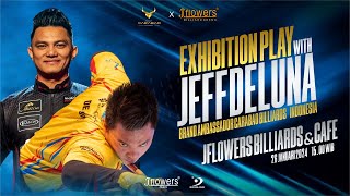 🔴 SHOW MATCH JEFF DE LUNA & JONAS MAGPANTAY | AT JFLOWERS BILLIARDS & CAFE JAKARTA