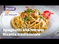 Spaghetti alla Nerano - ricetta tradizionale cremosa e saporita