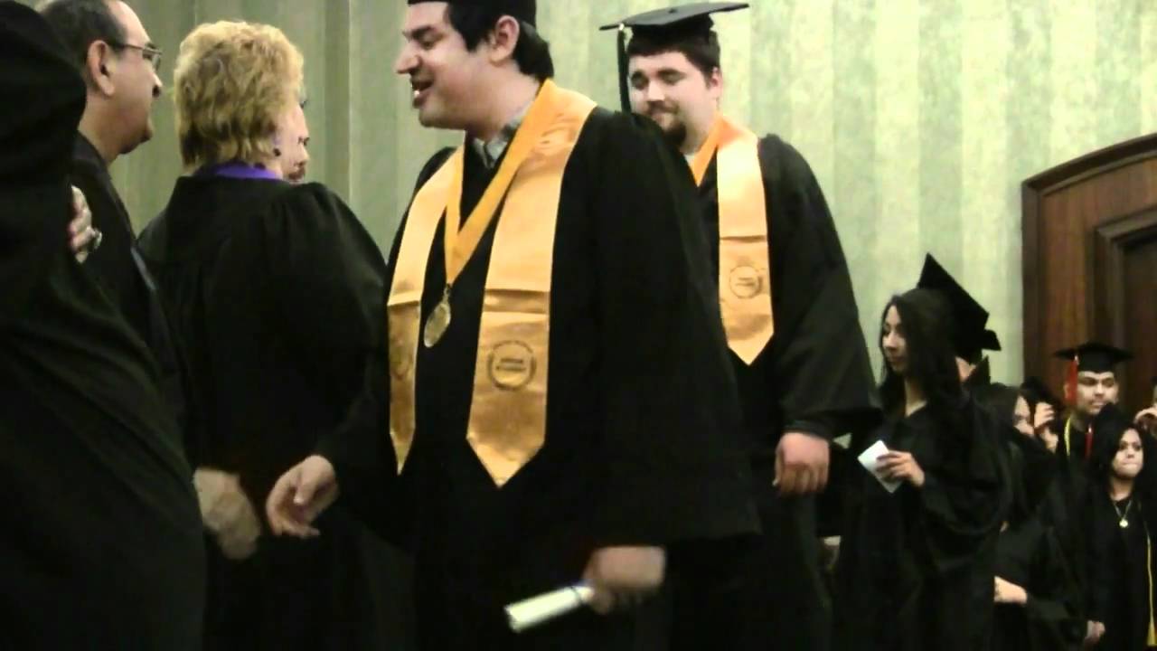 Charter College Canyon Country Graduates Receive Diplomas - YouTube