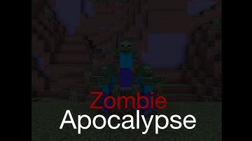 How to make a Zombie Apocalypse in Minecraft no mods or addons