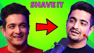 Clean shave vs beard hindi || clean shave hindi || Clean shave vs full beard in hindi