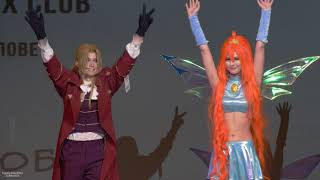 Cosplay defile-Chris Akiro, Dave-Блум, Валтор-Winx Club