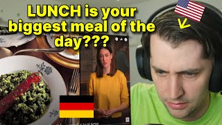 American reacts to Traditional German Meals / Food