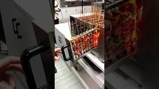 Grill skewers gadget, automatic rotation, quick food preparation😘