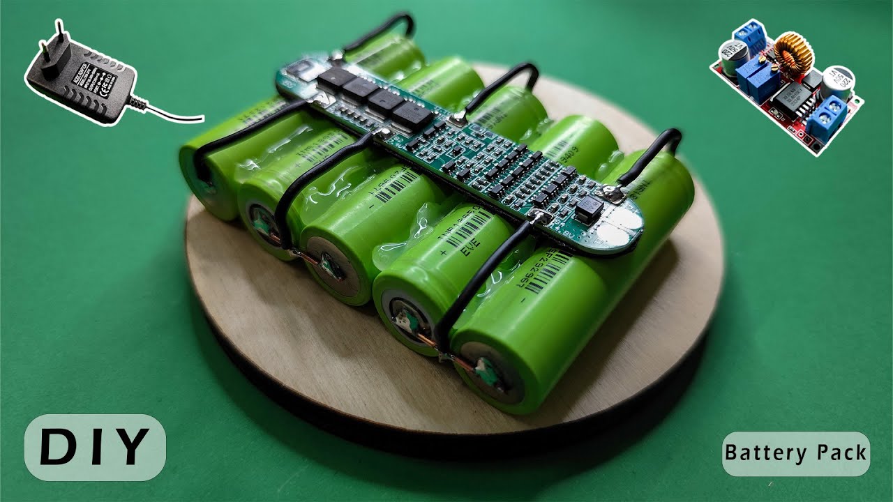 How to Make & Charge a 5S 18650 Battery Pack | DIY Guide
