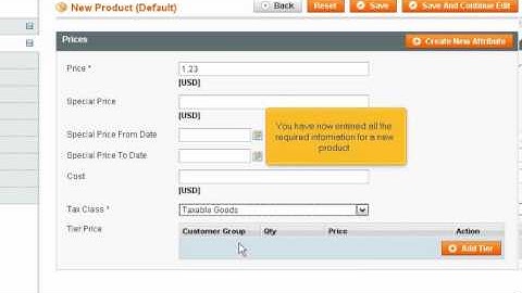 How to add products to your store in Magento Commerce