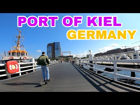 PORT OF KIEL, GERMANY | WALKING TOUR