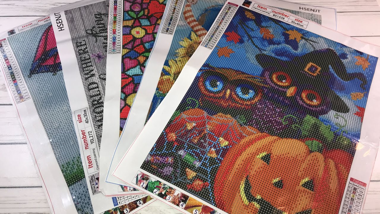 Diamond Painting Unboxing / Amazon YouTube