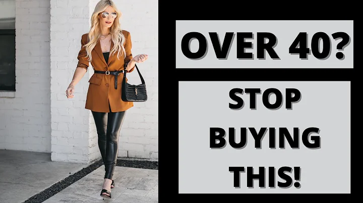 What Not to Buy Over 40 | Fashion Over 40 & 50