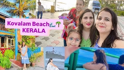 Kovalam Beach🌊🌴|KERALA|Explore|Dayout|Vlog|Vacations