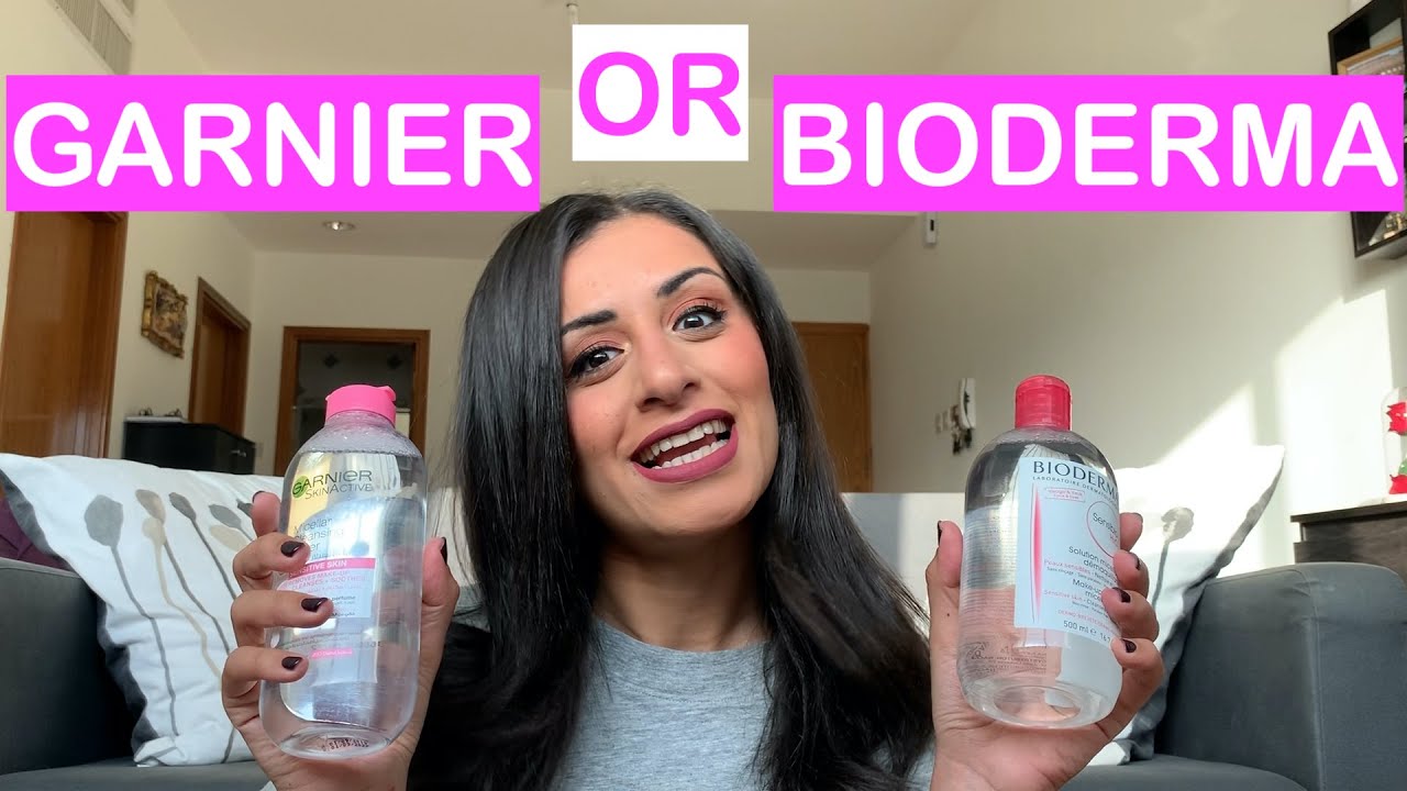 Bioderma vs. Garnier  Makeup remover 