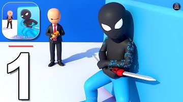 Camo Assassin - Gameplay Walkthrough Part 1 - Stealth Master (Android, iOS)