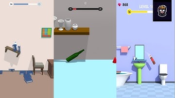 Bottle flip 3D walkthrough