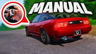 Learning to Drive a Manual Transmission in BeamNG Drive