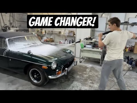 Every Car Guy Needs This! The Giraffe Tools Grandfalls Pressure Washer Pro!!!