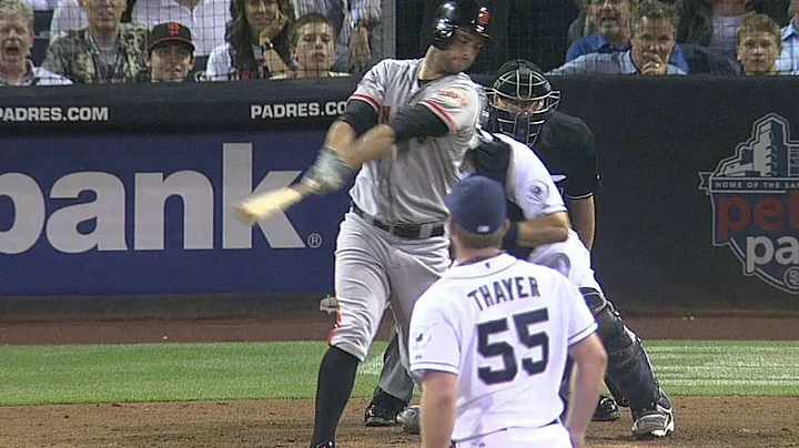 SF@SD: Thayer gets out of trouble with a strikeout