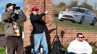 Watching Aston Martins DRAG RACE On The CARWOW Runway - PART 1 | Spotcast #58 Reacting To Aston Martin Valkyrie V Vanquish V V12 Vantage Drag Race