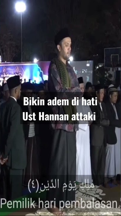 Surat Al Fatihah merdu- Hannan attaki irama kurdi