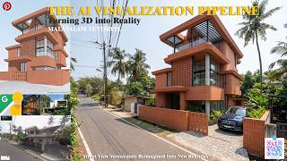 AI Architectural Rendering Workflow | Google Flow + Freepik + Gemini | MALAYALAM TUTORIAL