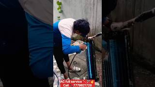split ac service #shortsvideo #newviralshorts #actechnician #splitacservice
