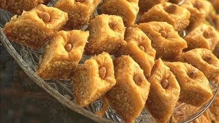 البقلاوة الطرابلسية( البكلاوة) من إيد صديقتي الليبية ما فيش أحلي ولا أسهل من كده ️Baklava