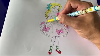 How To Draw A Cute Princess Easy #14 screenshot 5