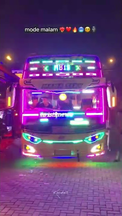 Masex Mode Malam🔥|| Storywa bus Pariwisata NAFIT TRANS Mama Sexy