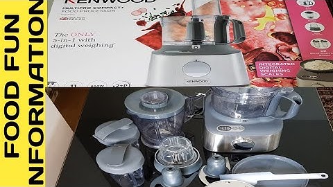 UNBOXING FOOD PROCESSOR MULTIPRO COMPACT+