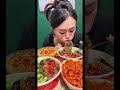 Samyang spicy Ramen noodles and cow slice #mukbang #asmr #cow #ramen #bahnmi #koreaninstantnoodles