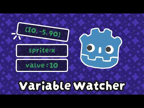 How to create a variable watcher/debugger in Godot 4 - Tutorial