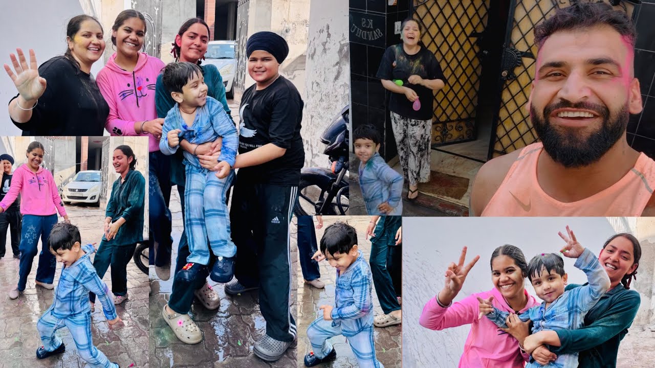 Happy Holi To Everyone | Enjoy With Family 🥰 | Sukhmandeep | Arsh Chohla Sahib