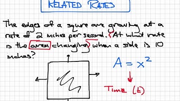 Screencast 3.1.2: Basic related rates example