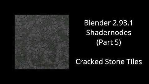 Create procedural cracked stone tiles in Blender under 5 minutes!