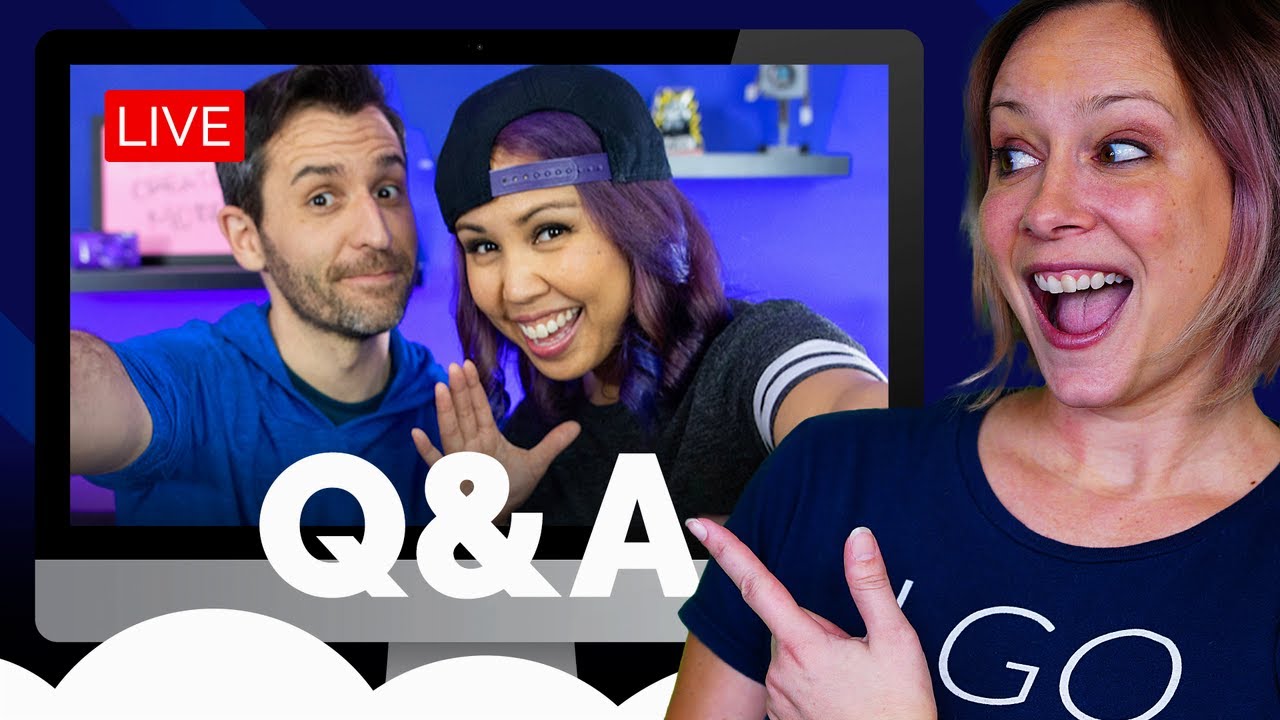 Live Streaming TECH Q&A with Tom Buck & Heather Ramirez