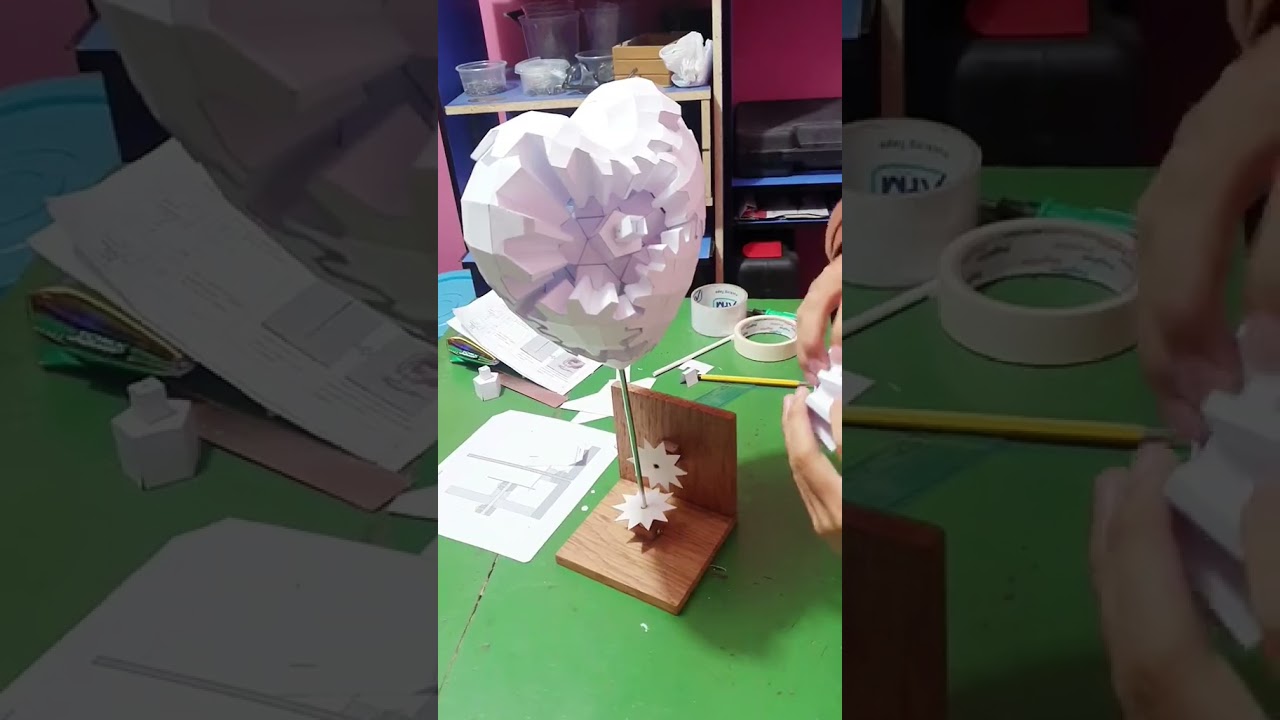 😆😆 #manualidades #detalles #amor #engranajes #corazón #movible #craft