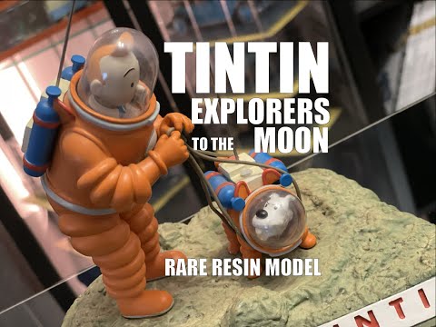 Figurine Tintin On A Marchã Sur La Lune