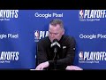 Live Postgame Press Conference: Coach Malone 4/25/24