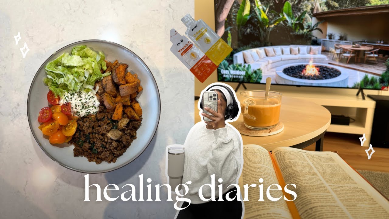 the healing diaries ✨ getting back on track | fitness | chit chats & food!