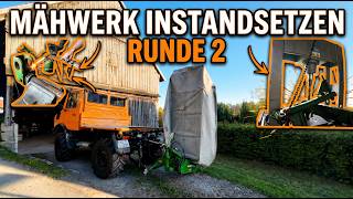 Kuhn GMD 77 Rettung: So baue ich den Hauptrahmen wieder zusammen